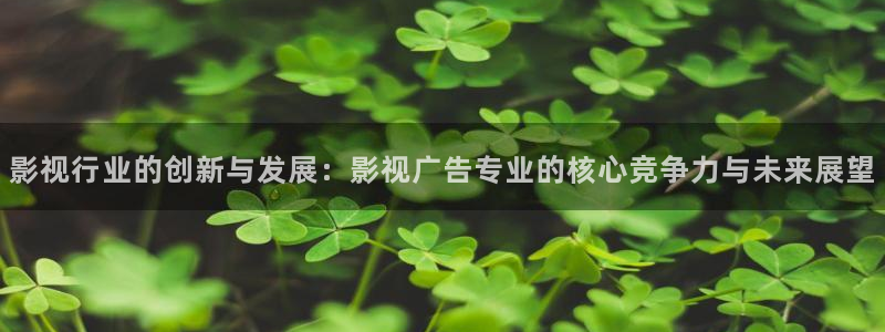 樱桃视频入口yingtao：影视行业的创新与发展：影视广告专业的核心竞争力与未来展望